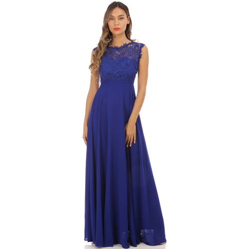 textil Mujer Vestidos La Modeuse 29695_P68993 Azul