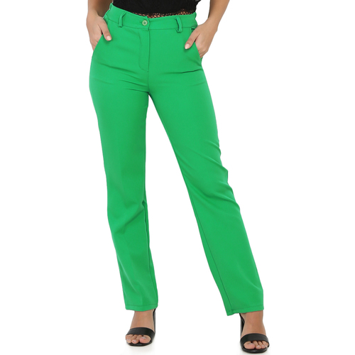 textil Mujer Pantalones La Modeuse 50031_P89682 Verde