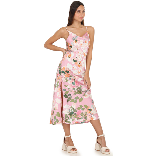 textil Mujer Vestidos La Modeuse 59053_P143343 Rosa