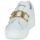 Zapatos Mujer Zapatillas bajas Meline PF1499 Blanco / Oro