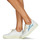 Zapatos Mujer Zapatillas bajas Meline BZ513 Blanco / Azul