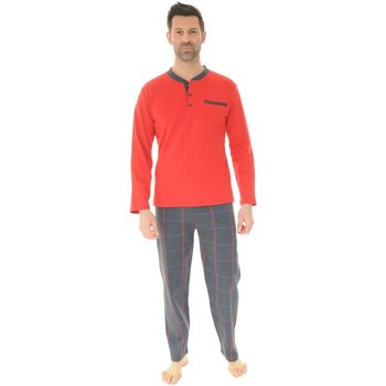 textil Hombre Pijama Christian Cane SOREL Rojo