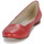Zapatos Mujer Bailarinas-manoletinas So Size JOSI Rojo