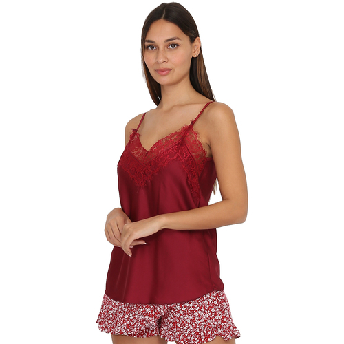 textil Mujer Tops / Blusas La Modeuse 61326_P139835 Rojo