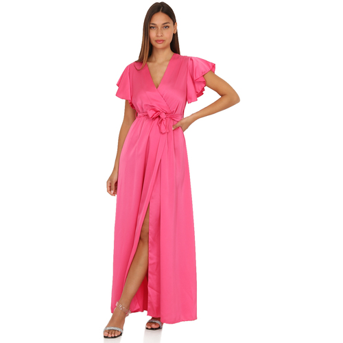 textil Mujer Vestidos La Modeuse 61382_P140039 Rosa