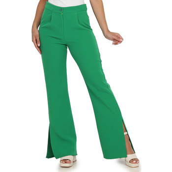 textil Mujer Pantalones La Modeuse 61641_P140690 Verde