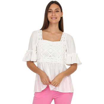 textil Mujer Tops / Blusas La Modeuse 63016_P142923 Blanco