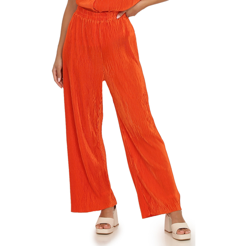 textil Mujer Pantalones La Modeuse 63233_P143744 Naranja