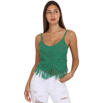 textil Mujer Tops / Blusas La Modeuse 63423_P144269 Verde