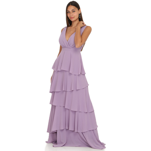 textil Mujer Vestidos La Modeuse 63466_P144364 Violeta