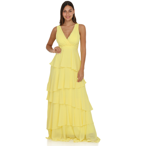 textil Mujer Vestidos La Modeuse 63468_P144372 Amarillo