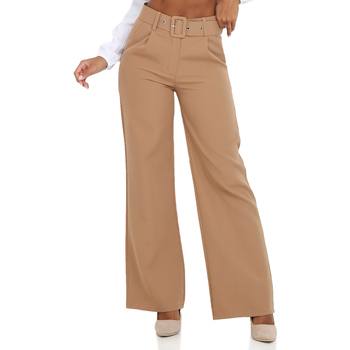 textil Mujer Pantalones La Modeuse 63751_P145240 Marrón