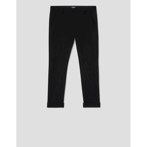 textil Hombre Pantalones Dondup GAUBERT JSE108U-UP25 999 Negro