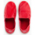 Zapatos Niña Zapatillas bajas Pisamonas zapatillas lona lavada elástico lateral Rojo