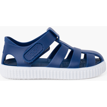 Zapatos Niña Zapatos para el agua IGOR Cangrejeras Tipo Zapatillas Tira Adherente Azul