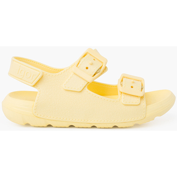 Zapatos Niña Zapatos para el agua IGOR Sandalias Doble Hebilla Suela Eva Colores Tira Adherente Amarillo