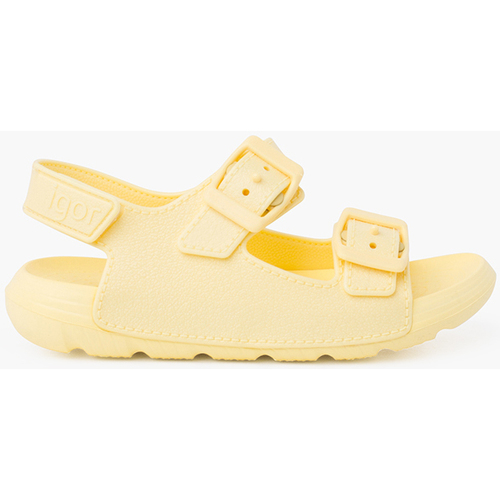 Zapatos Niña Zapatos para el agua Pisamonas sandalias doble hebilla suela eva colores tira adherente Amarillo