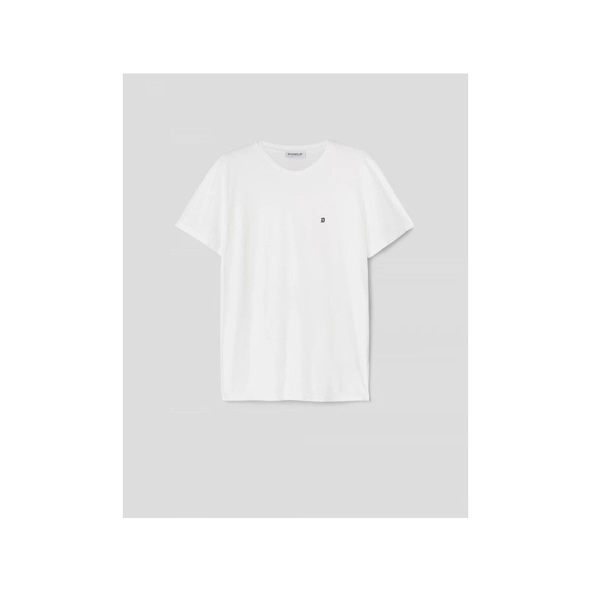 textil Hombre Tops y Camisetas Dondup US198 JF0195U-ZL4 DU 000 Blanco