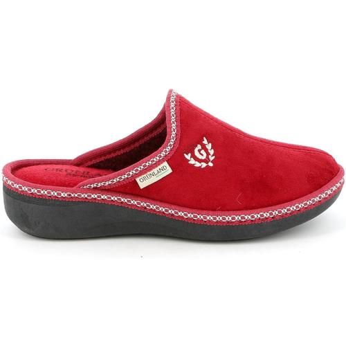 Zapatos Mujer Pantuflas Grunland GRU-ZAL-CI0834-VI Rojo