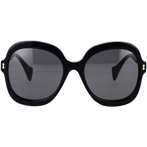 Relojes & Joyas Mujer Gafas de sol Gucci Occhiali da Sole  GG1240S 001 Negro
