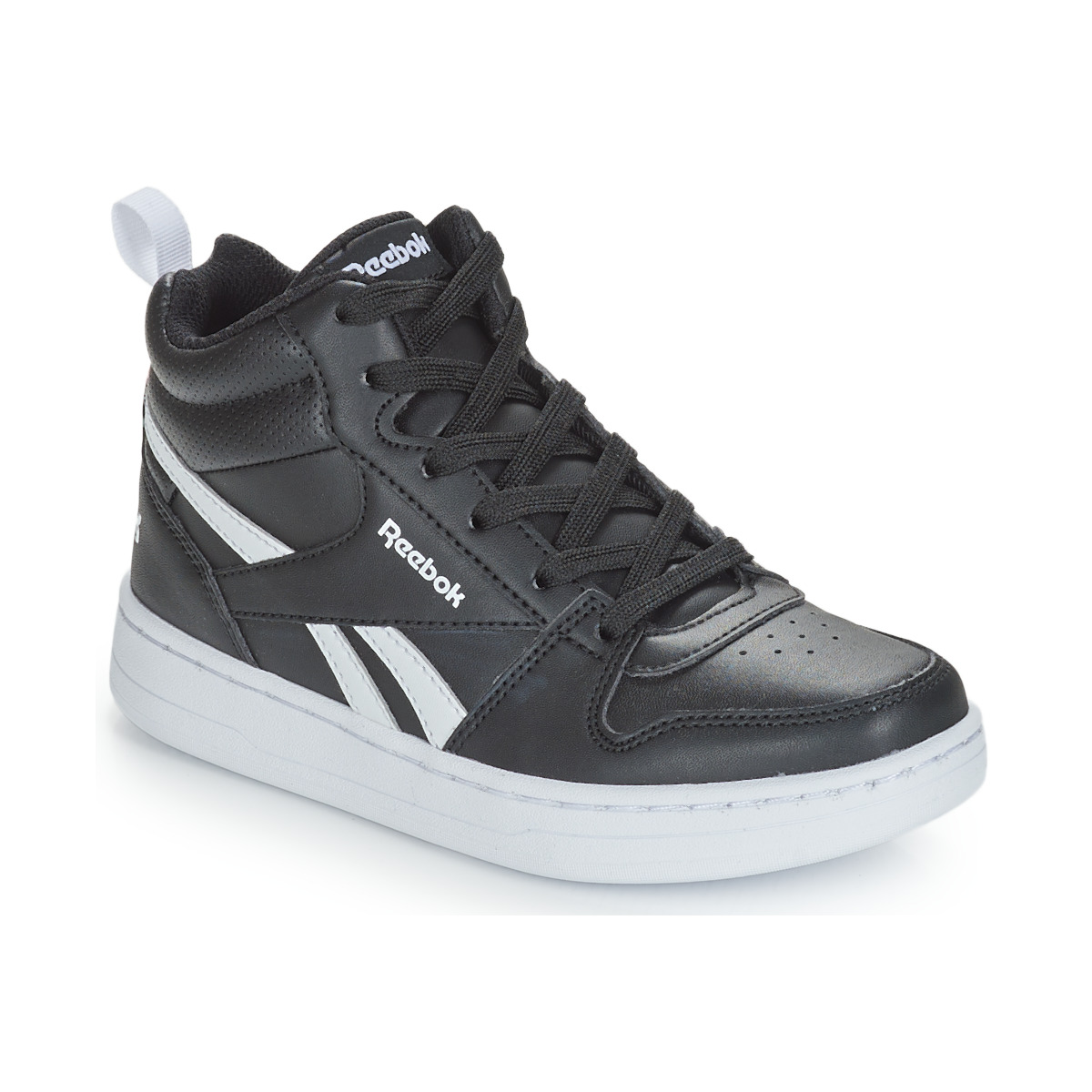 Zapatos Niños Zapatillas altas Reebok Classic REEBOK ROYAL PRIME MID 2.0 Negro / Blanco