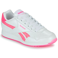 Zapatos Niña Zapatillas bajas Reebok Classic REEBOK ROYAL CL JOG 3.0 Blanco / Rosa