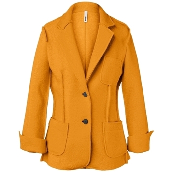 textil Mujer Abrigos Wendy Trendy Coat 221304 - Mustard Amarillo