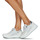 Zapatos Mujer Zapatillas bajas NeroGiardini E306450D-707 Blanco / Plata