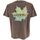 textil Hombre Camisetas manga corta Gramicci Camiseta Leaf Hombre Brown Pigment Marrón