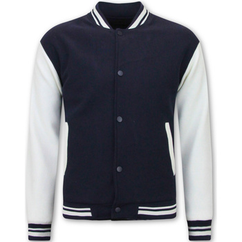 textil Hombre Chaquetas / Americana Enos College Jacket Heren Classic Navy Azul