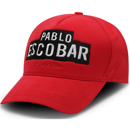 Accesorios textil Hombre Gorra Local Fanatic Gorra Hombre Pablo Escobar Rojo