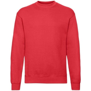 textil Sudaderas Fruit Of The Loom Classic Rojo