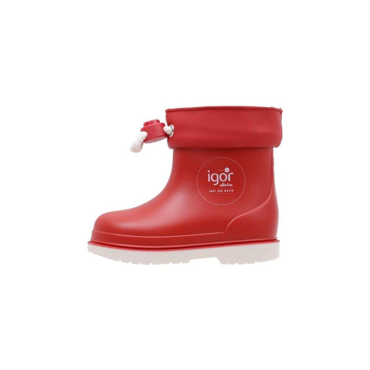Zapatos Niño Botas de agua IGOR BIMBI NAUTICO Rojo