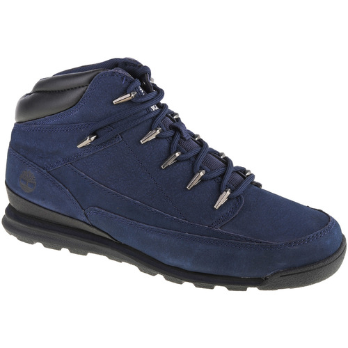 Zapatos Hombre Botas de caña baja Timberland Euro Rock Mid Hiker Azul