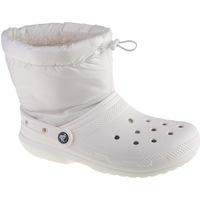 Zapatos Mujer Botas de nieve Crocs Classic Lined Neo Puff Boot Blanco