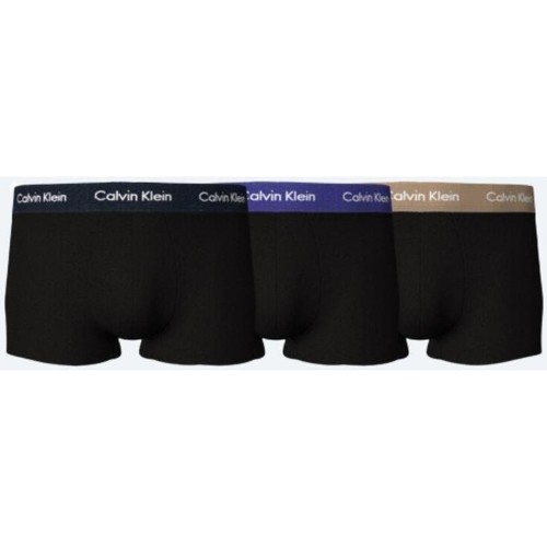 Ropa interior Hombre Calzoncillos Calvin Klein Jeans 0000U2664G6ED LOW RISE TRUNK 3PK Negro
