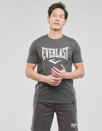 textil Hombre Camisetas manga corta Everlast RUSSSELL  BASIC TEE Gris