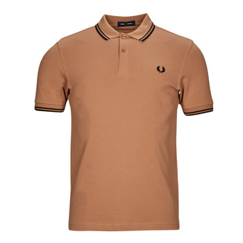 textil Hombre Polos manga corta Fred Perry TWIN TIPPED FRED PERRY SHIRT Naranja