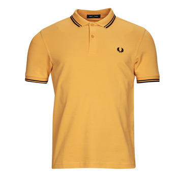 textil Hombre Polos manga corta Fred Perry TWIN TIPPED FRED PERRY SHIRT Amarillo