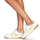 Zapatos Mujer Zapatillas bajas Gola HAWK Blanco / Amarillo / Oro
