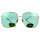 Relojes & Joyas Mujer Gafas de sol Gucci Occhiali da Sole  GG1031S 008 con Ciondolo Oro