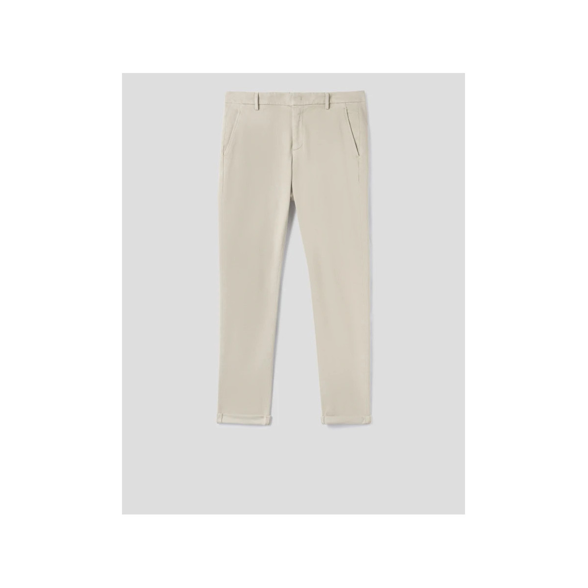 textil Hombre Pantalones Dondup UP235AS0068UBM5010 Blanco