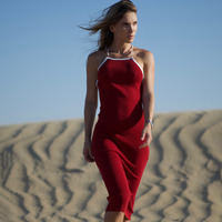 textil Mujer Vestidos cortos THEAD.  Rojo