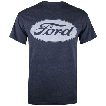 textil Hombre Camisetas manga larga Ford  Azul