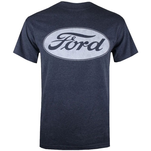 textil Hombre Camisetas manga larga Ford TV1634 Azul