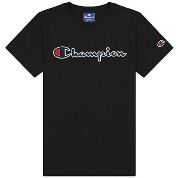 textil Niña Camisetas manga corta Champion Crewneck Tshirt Negro