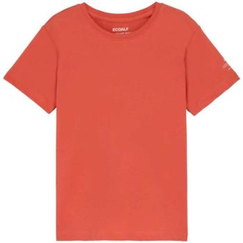 textil Niño Camisetas manga corta Ecoalf GATSGREAT8031BS22 Naranja