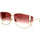 Relojes & Joyas Gafas de sol Retrosuperfuture Occhiali da Sole  Autore 2Tone Red I50 Oro