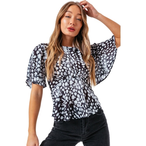 textil Mujer Camisas Hype HY5864 Negro