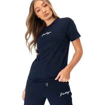 textil Mujer Camisetas manga larga Hype HY6171 Azul
